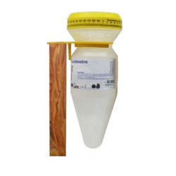 Pluviómetro plástico