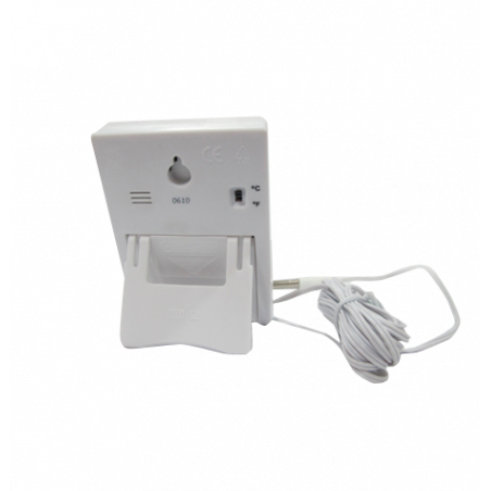 Termómetro interior/exterior de doble display