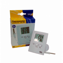 Termómetro interior/exterior de doble display