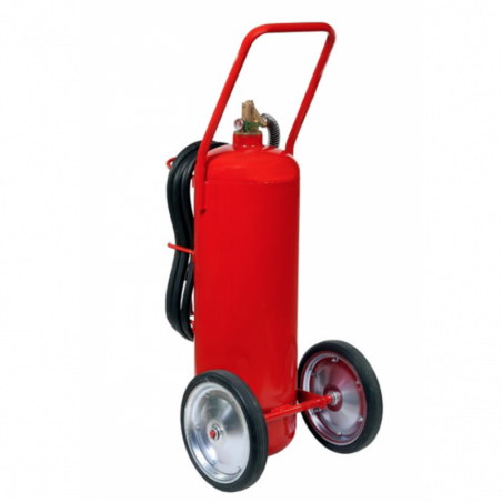 Matafuegos de polvo químico seco ABC  sobre ruedas - Melisam