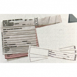 Tickets para balanza y romaneo