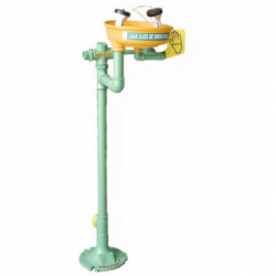 Lavaojos y cara de emergencia