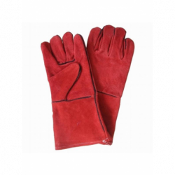 Guantes descarne soldador forrado