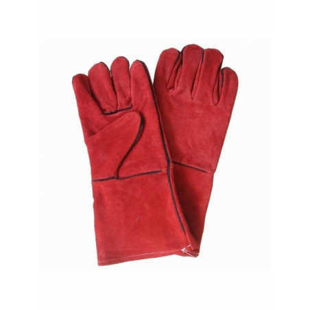 Guantes descarne soldador forrado