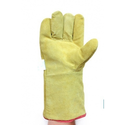 Guantes descarne soldador sin forrar