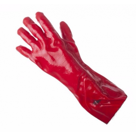 Guantes de PVC entelado