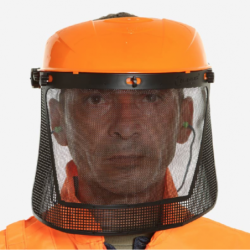 Protector facial forestal