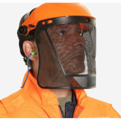 Protector facial forestal