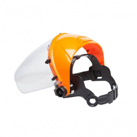 Protector facial burbuja con arnés estándar