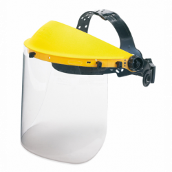 Protector facial incoloro arnés simple