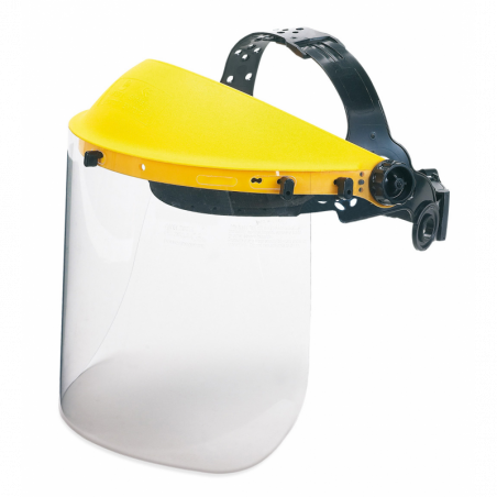 Protector facial incoloro arnés simple