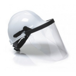 Protector facial incoloro para casco