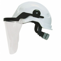 Protector facial incoloro para casco