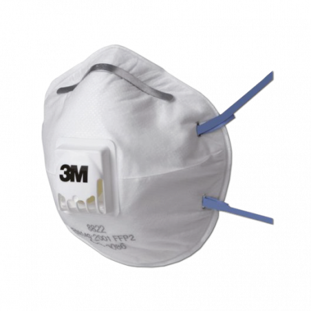 Respirador 3M 8822 con válvula