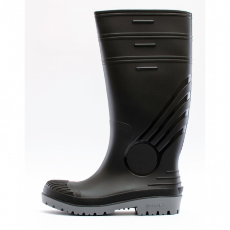 Botas ESCORPIO negra con puntera de acero