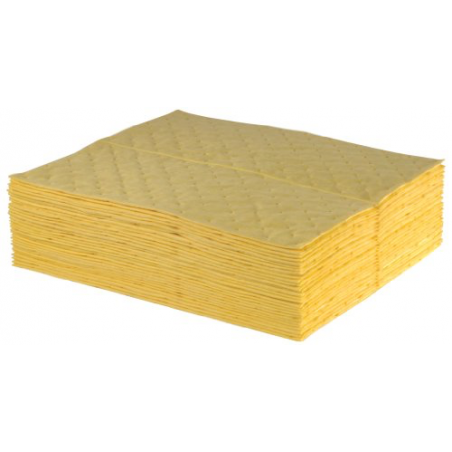 Paños absorbentes para químicos