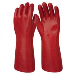 Guantes de PVC entelado