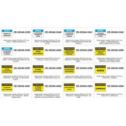 Carteles de señalización