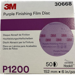 Disco Abrasivo Púrpura de Acabado 3M™ Hookit™P1000 P