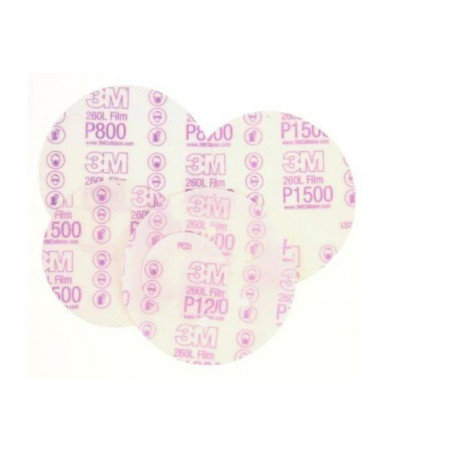 DISCO ABRASIVO PÚRPURA DE ACABADO 3M™ HOOKIT™P1200