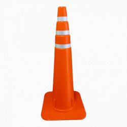 Cono vial con reflectivo