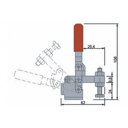 Cierre rapido vertical
