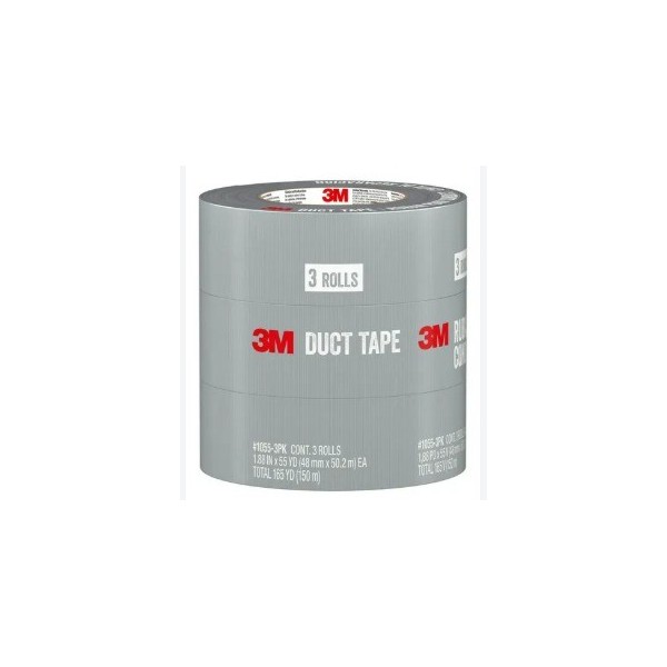 CINTA 3M DUCT TAPE PACK X 3