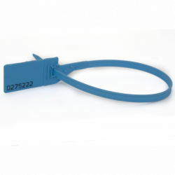 Precinto con traba metálica