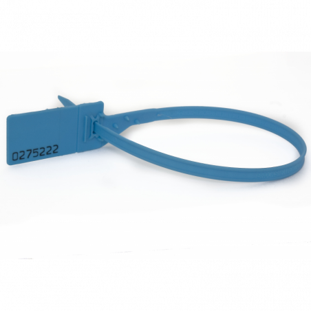 Precinto con traba metálica